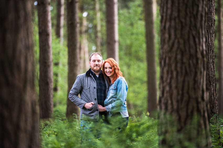 Hanchurch Woods Engagement Shoot