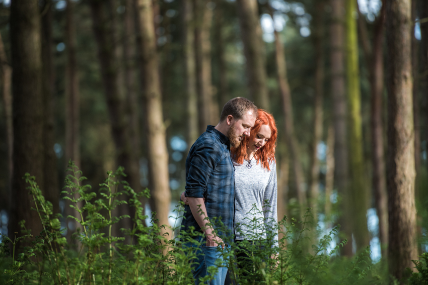 Hanchurch Woods Engagement Shoot