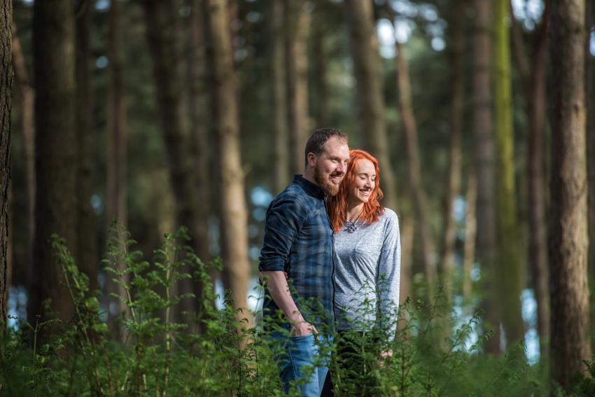Hanchurch Woods Engagement Shoot