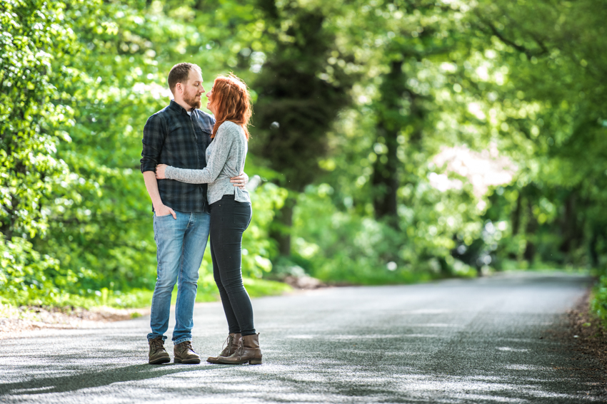 Hanchurch Woods Engagement Shoot