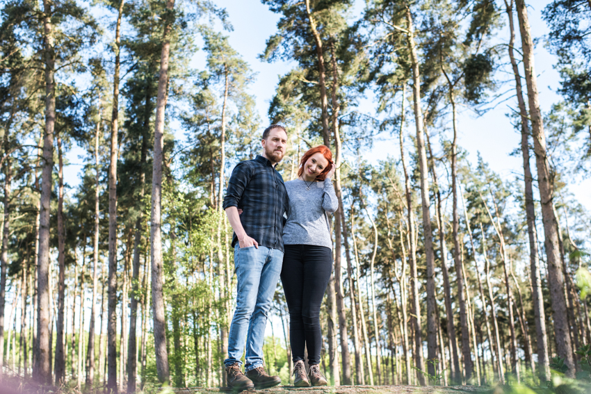 Hanchurch Woods Engagement Shoot