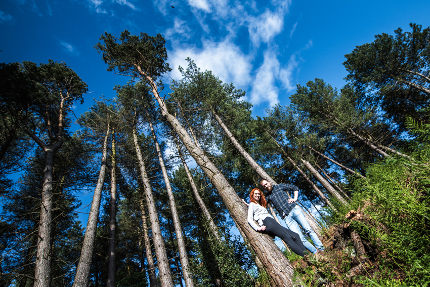 Hanchurch Woods Engagement Shoot