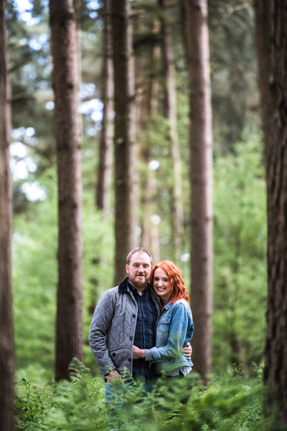 Hanchurch Woods Engagement Shoot