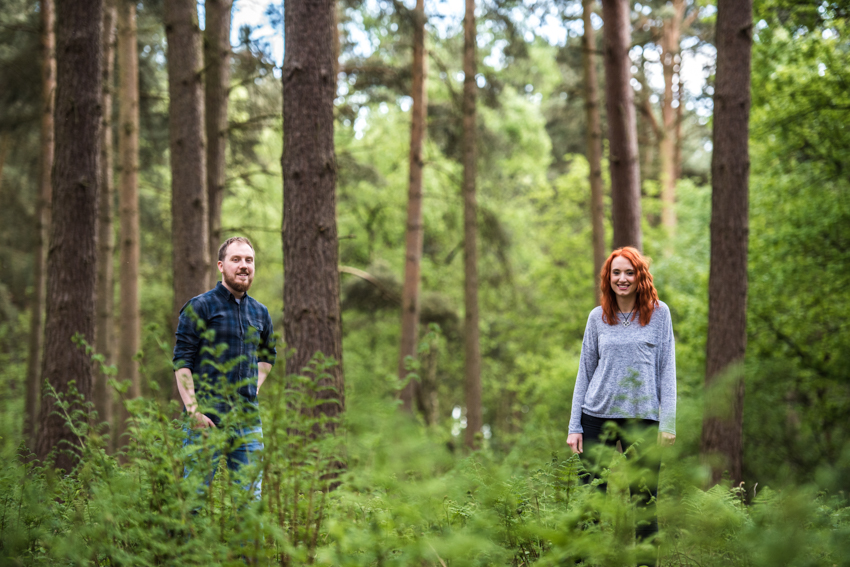 Hanchurch Woods Engagement Shoot