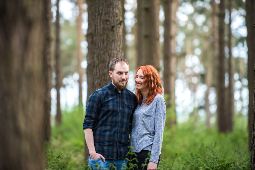 Hanchurch Woods Engagement Shoot