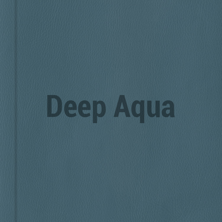 Vegan Leather Deep Aqua